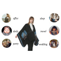 Winter Ladies Scarves Shawl Christmas Gifts Oversized Ladies Poncho Capes Blanket